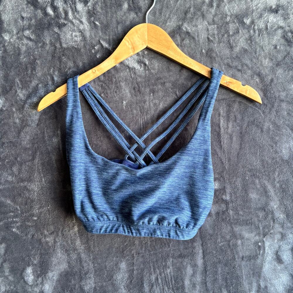 Victoria Secret Sports Bra Size: Large Color Blue